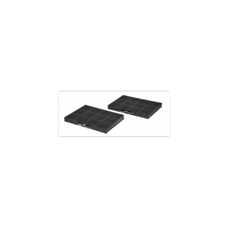 LOT DE 2 FILTRES CHARBON HOTTE WHIRLPOOL 300X215X30MM 481948048338
