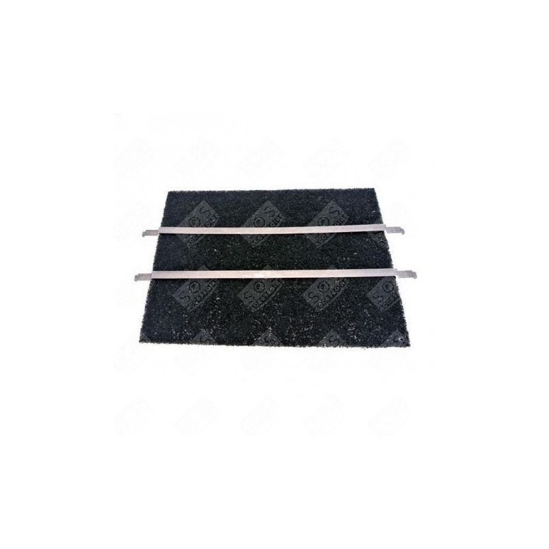 FILTRE CHARBON (30,5X22,5CM + 2 TRINGLES DE FIXATION (À L'UNITÉ) HOTTE - 74X5226