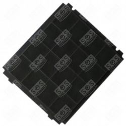 FILTRE CHARBON 305X266X15MM HOTTE - AFFCA267 Hotte AIRFORCE