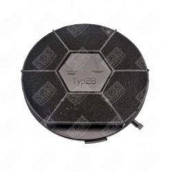 FILTRE CHARBON ROND TYPE 28 CHF28/1 (À L'UNITE) HOTTE - 480181701006, 481281718525