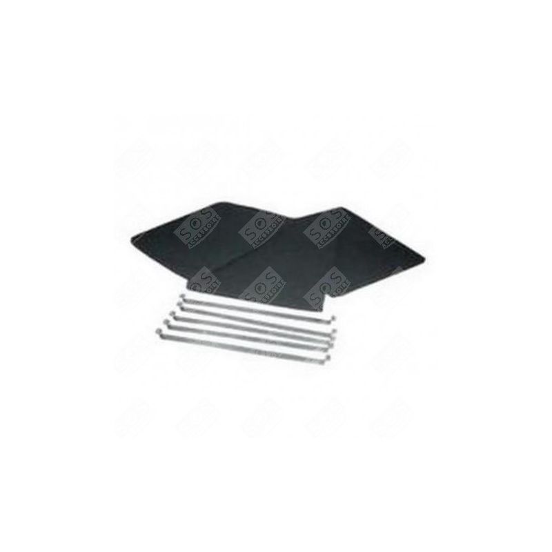 KIT DE 3 FILTRES CHARBON HOTTE - 74X9560