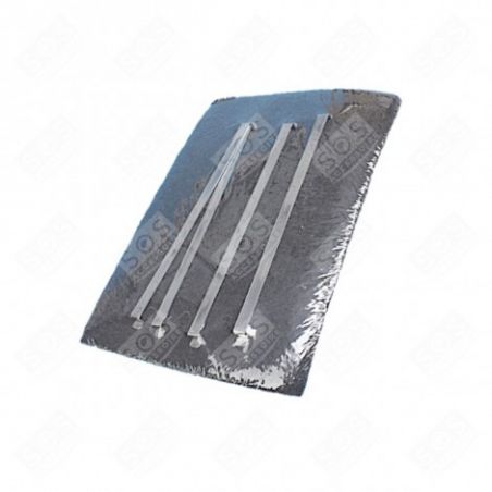 LOT DE 2 FILTRES À CHARBON HOTTE - 74X9448 AK506AE1