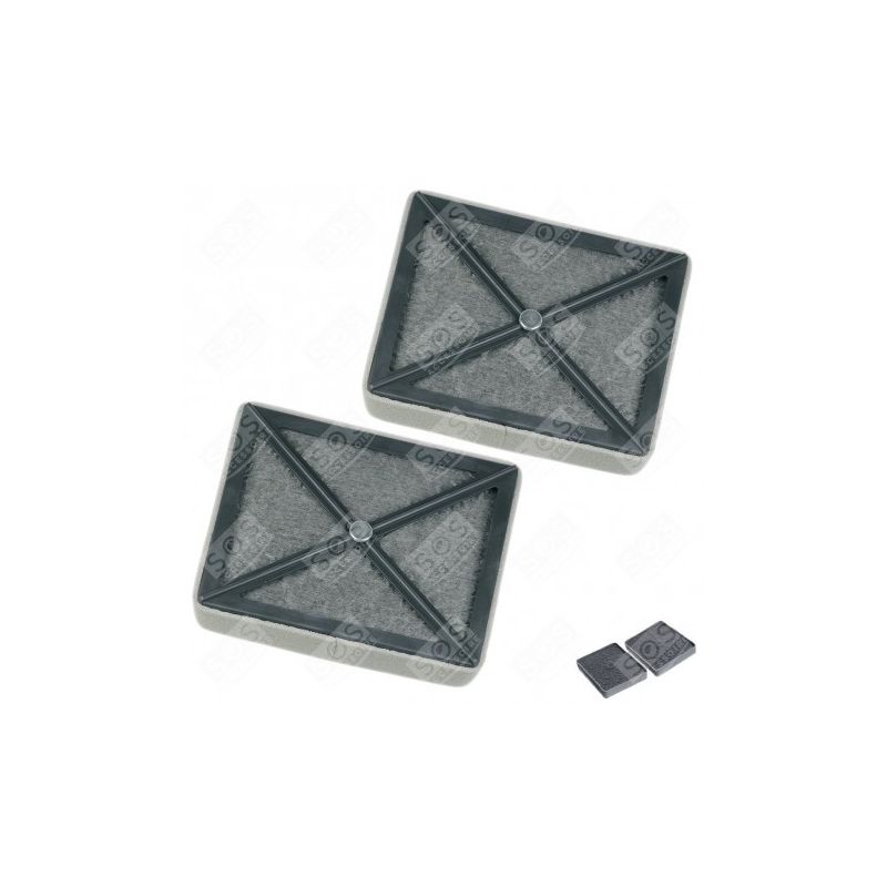 LOT DE 2 FILTRES CHARBON HOTTE - 3174715 Hotte MIELE