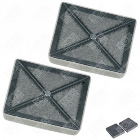 LOT DE 2 FILTRES CHARBON HOTTE - 3174715 Hotte MIELE