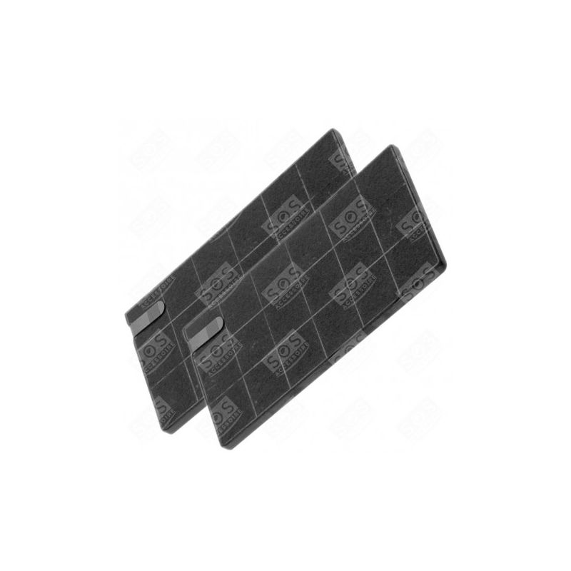 LOT DE 2 FILTRES CHARBON HOTTE - 482000005727 KDF9010
