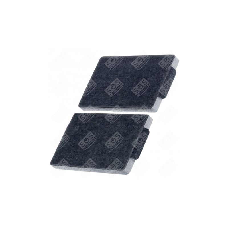 LOT DE 2 FILTRES CHARBON ACTIF HOTTE - 9231860 DKF19-1 Hotte MIELE