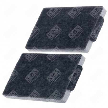 LOT DE 2 FILTRES CHARBON ACTIF HOTTE - 9231860 DKF19-1 Hotte MIELE