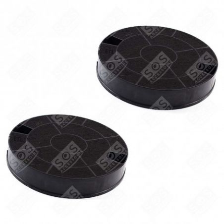 LOT DE 2 FILTRES CHARBON AFB7002 HOTTE - 50282034003 Hotte ELECTROLUX
