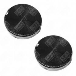LOT DE 2 FILTRES CHARBON KITFC155 CR490 HOTTE - KITFC155 CR490