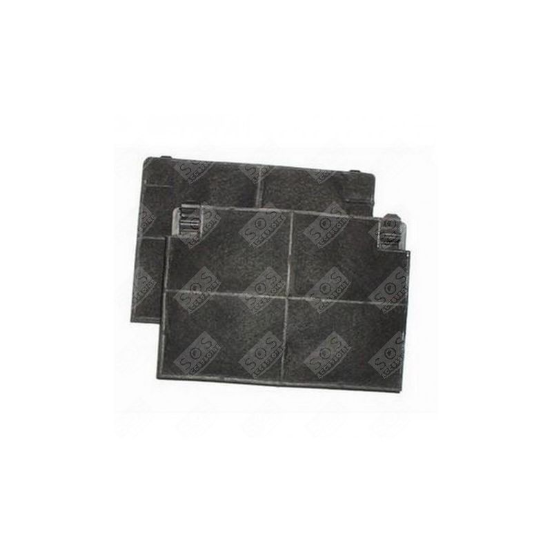 LOT DE 2 FILTRES CHARBON ROBLIN 5403001 193X137X20MM HOTTE - 484000008781