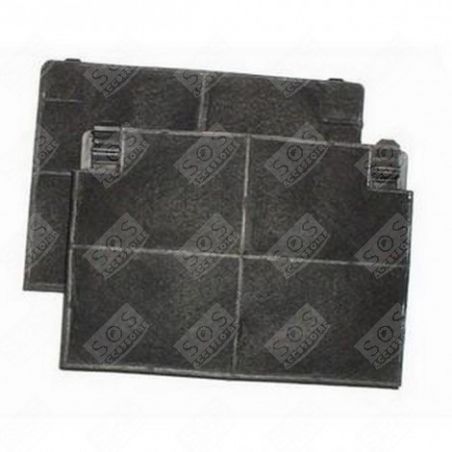 LOT DE 2 FILTRES CHARBON ROBLIN 5403001 193X137X20MM HOTTE - 484000008781