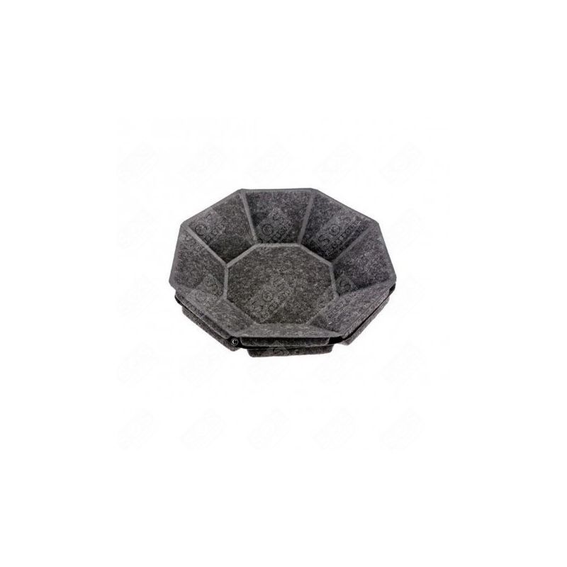 LOT DE 2 FILTRES CHARBON RONDS CONCAVES HOTTE - 93846962