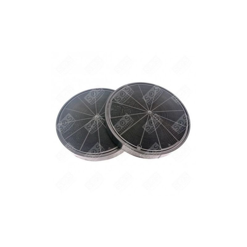 LOT DE 2 FILTRES CHARBON TYPE 196 HOTTE - 484000008674