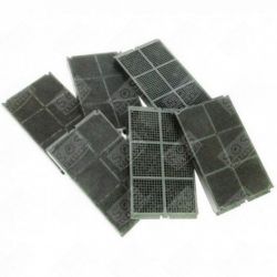 LOT DE 6 FILTRES CHARBON RECTANGULAIRES HOTTE - C00094511 Hotte SCHOLTES