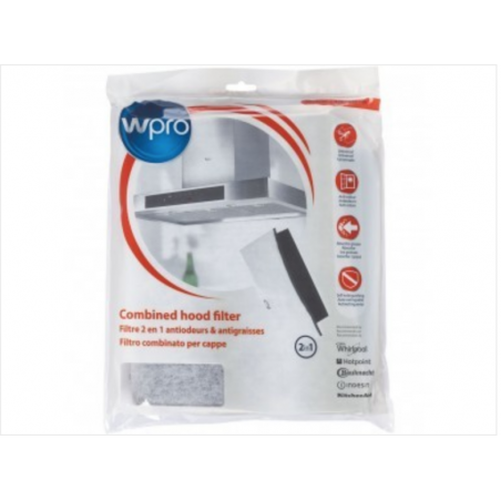 Filtre à charbon universel compatible WPRO UCF016 484000008524 wpro
