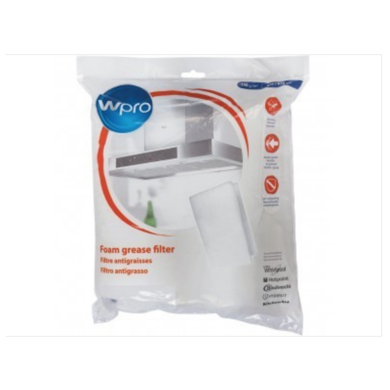 WPRO Filtre de hotte à graisse Universel UGF016 / 484000008523 484000008523