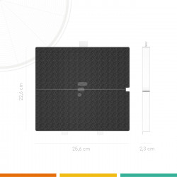 FC22 - filtre à charbon actif pour hotte Neff Z5117X1