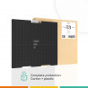 FC24 - Filtre à charbon compatible hotte Neff  D79B42N0