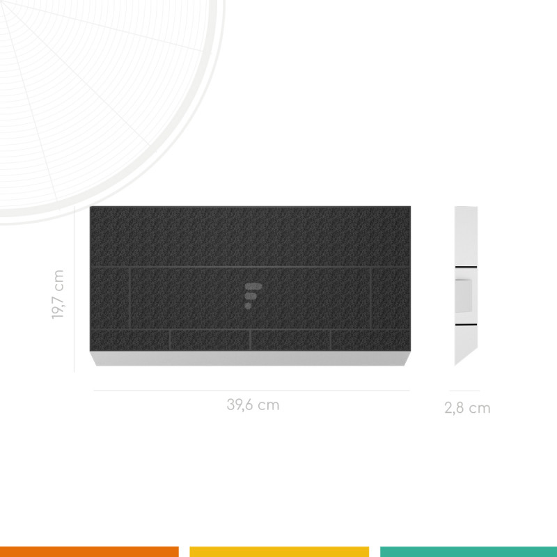 FC26 - filtre à charbon actif pour hotte Gaggenau KF280002