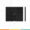 FC55 - filtre à charbon compatible hotte so cooc initial BL BEIB60INL 08999113