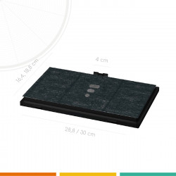 FC60 - filtre à charbon actif pour hotte Neff Z54TC01X0