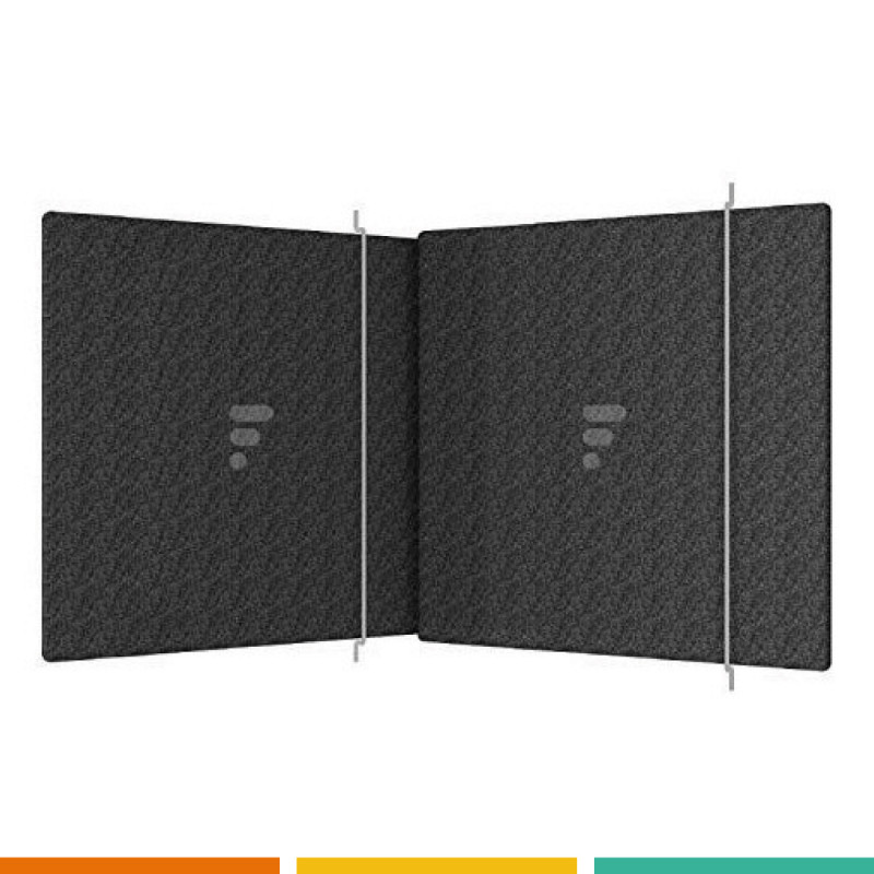 Fac FC74 - filtre à charbon actif pour hotte 54 x 29 cm. + 2 tiges 210 mm .