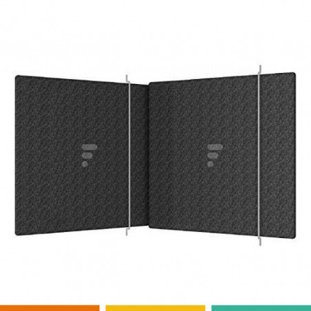 Fac FC74 - filtre à charbon actif pour hotte 54 x 29 cm. + 2 tiges 210 mm .