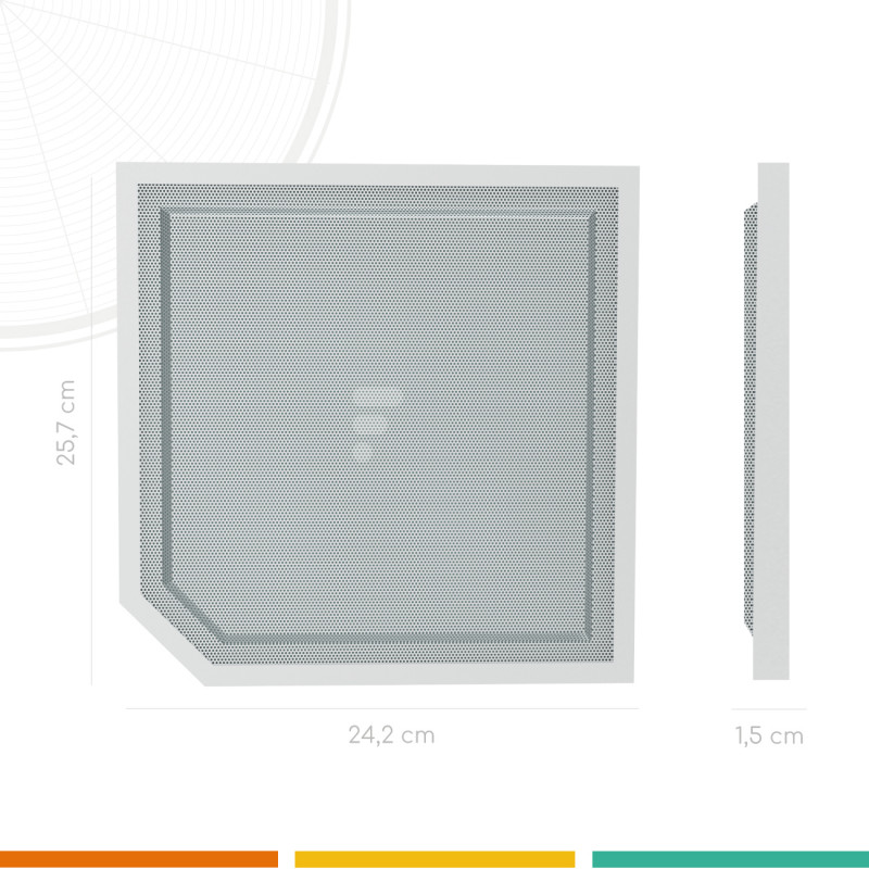 FC76 - filtre à charbon actif pour hotte Brandt AFC-65