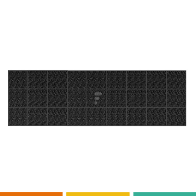 FC82 - filtre à charbon actif pour hotte De Dietrich DHD1102X