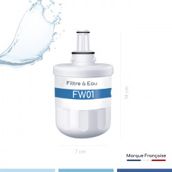 Filtre à eau interne pour Réfrigérateur Américain Samsung DA29-00003G