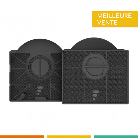 Filtre à charbon compatible hotte Whirlpool type 303 WPRO CHF303 à l'unité