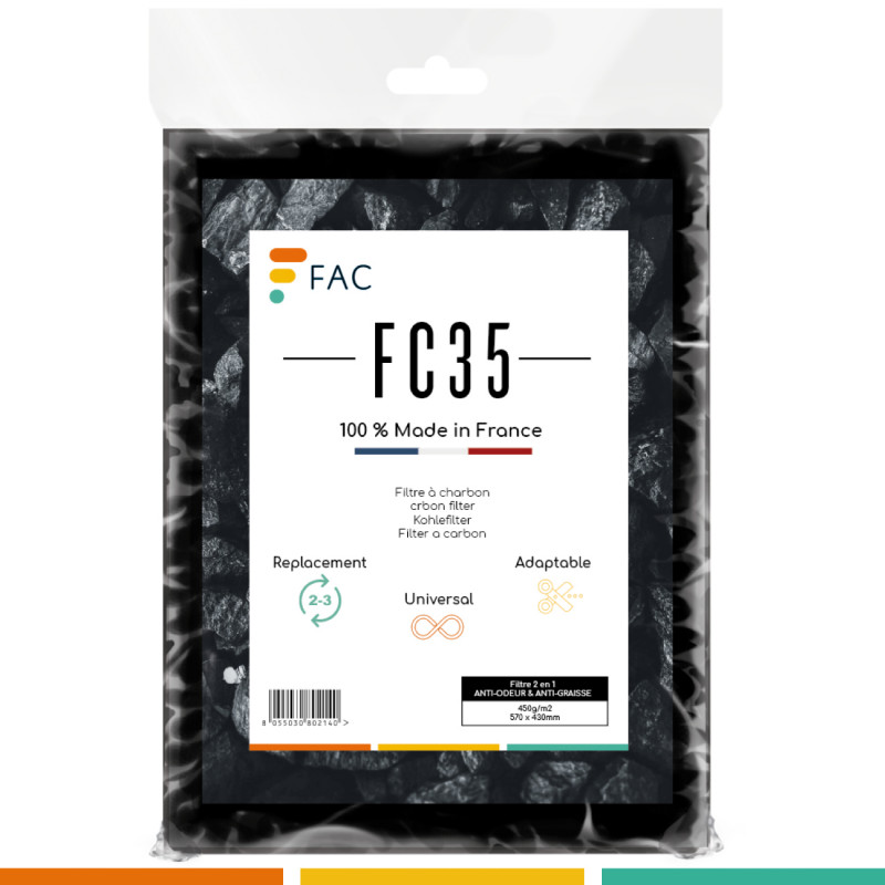 Elica Filtre à charbon GF064A GF064A