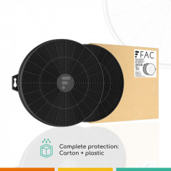FILTRE A CHARBON CHF210 B210 DIAMÈTRE: 210MM  WHIRLPOOL Réf :  CHF210