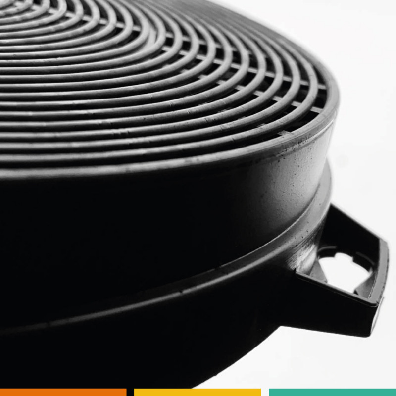 Filtres à charbon compatible hotte Airlux CR2000 2 filtres