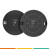 Filtre de hotte à charbon actif compatible Candy CVMI970LX