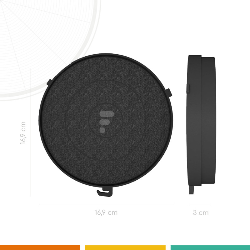 FC36 - Filtre à charbon compatible hotte Falmec GRUPPO INCASS0 A+