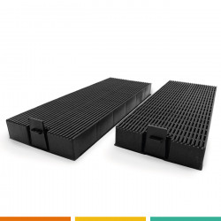 Filtre à charbon compatible hotte Airlux AHI981IX