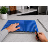 FAC FC115 Azur PM – Filtre charbon universel plissé antibactérien 26,6 cm – 22 plis
