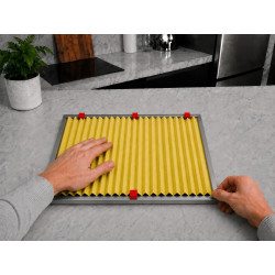 FAC FC116 – Lot de 16 clips de fixation pour filtre charbon universel plissé