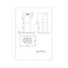 Hotte compatible Falmec LUMINA1430 - hotte non incluse