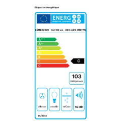 Hotte compatible Falmec LUMEN ILOT 120 INOX - hotte non incluse