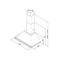 Hotte compatible Smeg KT90GRE - hotte non incluse