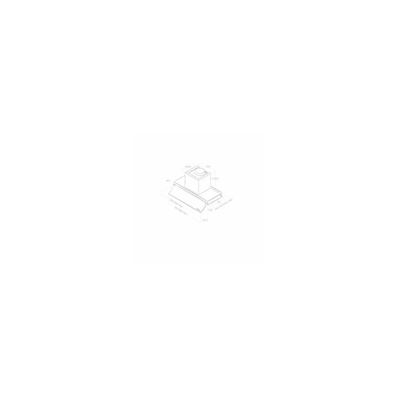 Hotte compatible Elica BOXIN NO DRIP IX/A/60 PRF0157712 - hotte non incluse