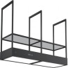 Hotte compatible Roblin ART DECO 160 NR NOIR - hotte non incluse