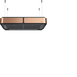 Hotte compatible Roblin CELESTE 800 NOIR MAT / CUIVRE 6503203 - hotte non incluse