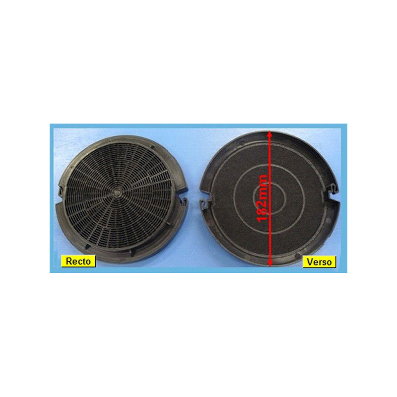 filtre à charbon actif pour hotte TECHYO RS668A60LED  