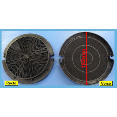 filtre à charbon actif pour hotte TECHYO RS668A60LED  