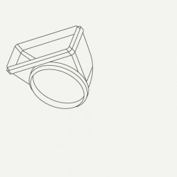 Falmec raccord rond vers rectangulaire