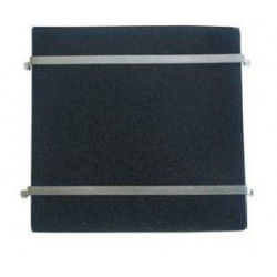 Lot de 2 tiges pour placer un filtre universel sur un filtre de hotte taille moyenne 30 jusqu’à 35cm. de coté (Tiges 320 mm.)