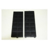 LOT DE 2 FILTRES A CHARBON CANDY ROSIERES ACM26 250X92MM